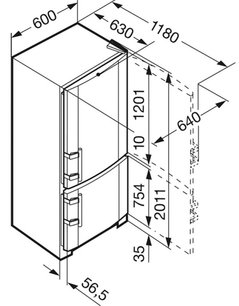 Холодильник Либхер CBP 4013 Comfort BioFresh фото 4 Холодильник Liebherr CBP 4013 Comfort BioFresh фото 4
