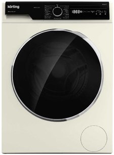 Узкая стиральная машина с паром Korting KWM 42LS1267 B фото
