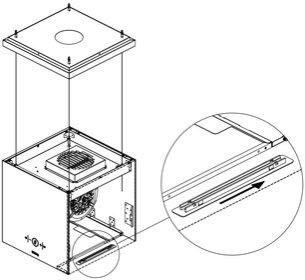 Вытяжка Кертинг KHA 40828 GN фото 4 Вытяжка Korting KHA 40828 GN фото 4