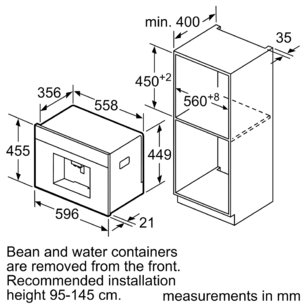 Встраиваемая кофемашина Нефф C17KS61G0 фото 2 Встраиваемая кофемашина Neff C17KS61G0 фото 2