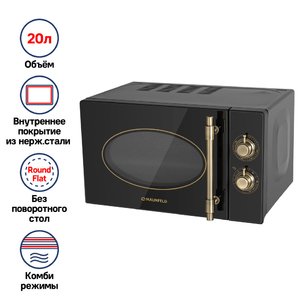 Микроволновая печь MAUNFELD JFSMO.20.5.GRBG фото 3 Микроволновая печь MAUNFELD JFSMO.20.5.GRBG фото 3