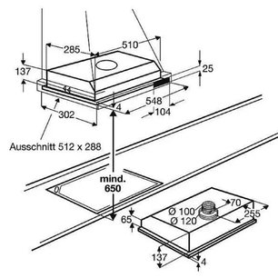 Вытяжка АЕГ DL6250-ML фото 3 Вытяжка AEG DL6250-ML фото 3
