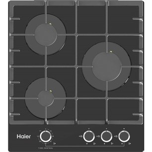 Газовая варочная панель Хайер HHX-G53CNMB фото Газовая варочная панель Haier HHX-G53CNMB фото
