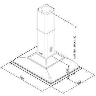 Вытяжка Смег KCI19P фото 2 Вытяжка Smeg KCI19P фото 2