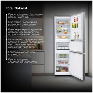 Холодильник Hyundai CM30073F нержавеющая сталь фото 4