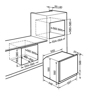 Духовой шкаф Smeg SFP120B фото 3