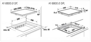 Варочная панель Куперсбуш KI 6800.0 SF фото 2 Варочная панель Kuppersbusch KI 6800.0 SF фото 2