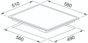 Варочная панель Франке FRSM 604 CT BK фото 3 Варочная панель Franke FRSM 604 CT BK фото 3