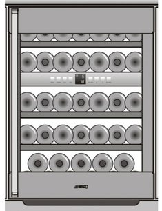Винный шкаф Смег SCV36X1 фото 2 Винный шкаф Smeg SCV36X1 фото 2