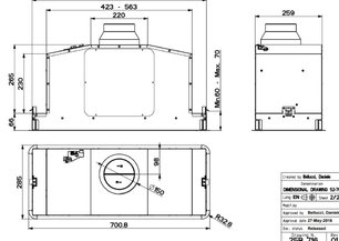 Встраиваемая вытяжка Фабер IN-LIGHT EV8P WH MATT A52 фото 4 Встраиваемая вытяжка Faber IN-LIGHT EV8P WH MATT A52 фото 4