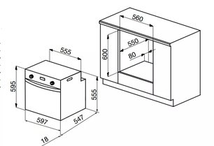 Духовой шкаф Кертинг OKB 762 CMX фото 2 Духовой шкаф Korting OKB 762 CMX фото 2