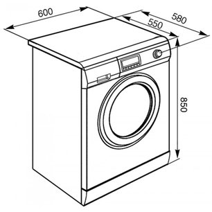 Стиральная машина Смег LSE147S фото 2 Стиральная машина Smeg LSE147S фото 2