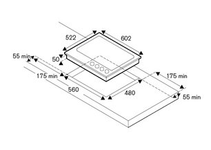 Варочная панель Бертаззони P604LHERNE фото 4 Варочная панель Bertazzoni P604LHERNE фото 4