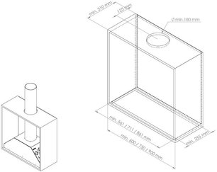 Встраиваемая вытяжка Смег KSG9P4MB фото 3 Встраиваемая вытяжка Smeg KSG9P4MB фото 3