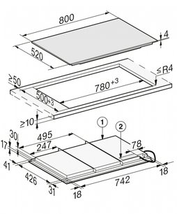 Варочная панель Миле KM7678 FL фото 3 Варочная панель Miele KM7678 FL фото 3