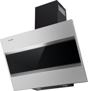 Кухонная вытяжка MAUNFELD Bridge 60 нержавеющая сталь\черное стекло фото 2 Кухонная вытяжка MAUNFELD Bridge 60 нержавеющая сталь\черное стекло фото 2