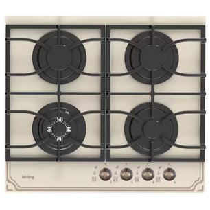 Газовая стеклянная варочная панель Кертинг HGG 6911 CTRB фото Газовая стеклянная варочная панель Korting HGG 6911 CTRB фото