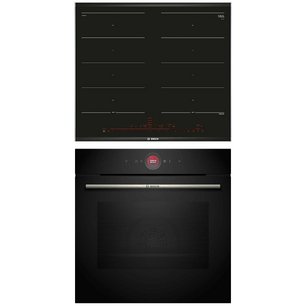 Bosch (варочная панель PXX675DC1E + духовой шкаф HBG 7721B1) фото