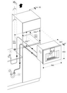 Встраиваемая кофемашина Gaggenau CM 470-102 фото 2