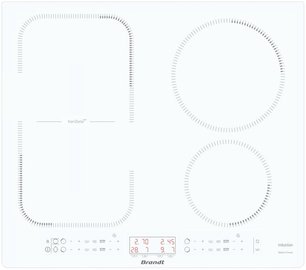 Индукционная варочная панель Brandt BPI264HSW фото