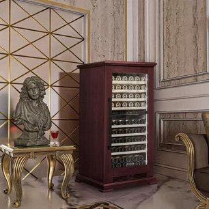 Винный шкаф Мэйвел MV99PRO-KBT2 (Спелая вишня) фото 2 Винный шкаф Meyvel MV99PRO-KBT2 (Спелая вишня) фото 2