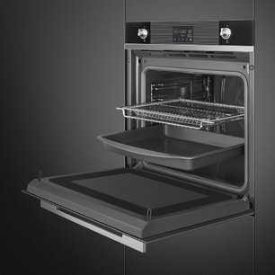 Комбинированный духовой шкаф Смег SO6102M2N фото 4 Комбинированный духовой шкаф Smeg SO6102M2N фото 4