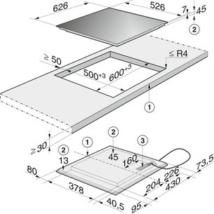 Независимая варочная панель Miele KM 6116 фото 2