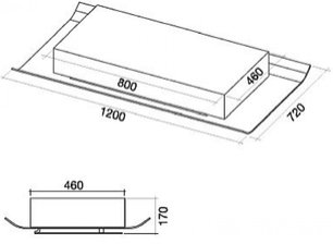 Вытяжка Фалмек Cielo 120 ix (600) ECP фото 4 Вытяжка Falmec Cielo 120 ix (600) ECP фото 4