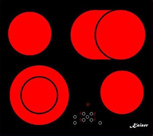 Независимая варочная поверхность Кайзер KCT 6912 F Gold фото 4 Независимая варочная поверхность Kaiser KCT 6912 F Gold фото 4