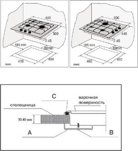 Варочная поверхность Кертинг HG 455 CTRC фото 3 Варочная поверхность Korting HG 455 CTRC фото 3