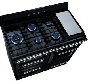 Варочный центр Смег TR4110BL фото 3 Варочный центр Smeg TR4110BL фото 3