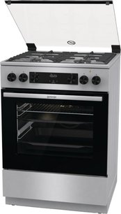 Комбинированная плита Горение GKS6C70XF фото 2 Комбинированная плита Gorenje GKS6C70XF фото 2
