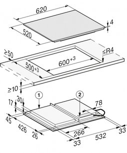 Варочная панель Miele KM 7867-1 FL фото 4