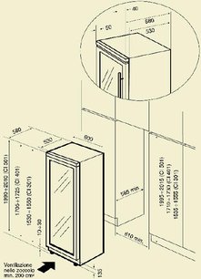 Винный шкаф ИП CI 501 CFX D фото 2 Винный шкаф IP CI 501 CFX D фото 2