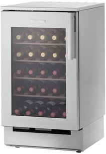 Винный шкаф Фестиво 50 VL 50VL9410765 (серый/нержавеющая сталь) фото Винный шкаф Festivo 50 VL 50VL9410765 (серый/нержавеющая сталь) фото