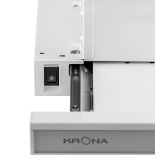 Встраиваемая вытяжка Крона KAMILLA 600 GLASS WHITE фото 3 Встраиваемая вытяжка KRONA KAMILLA 600 GLASS WHITE фото 3