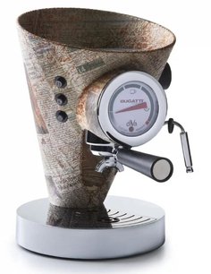 Кофеварка Бугатти Espresso Machine DIVA Leather Newspape фото Кофеварка Bugatti Espresso Machine DIVA Leather Newspape фото