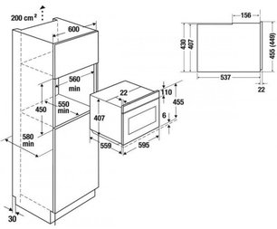 Компактный духовой шкаф Куперсбуш CBP 6550.0 G1 Stainless Steel фото 4 Компактный духовой шкаф Kuppersbusch CBP 6550.0 G1 Stainless Steel фото 4