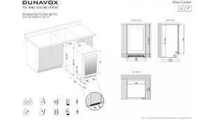 Винный шкаф Дунавокс DAUF-38.100DB.TO фото 3 Винный шкаф Dunavox DAUF-38.100DB.TO фото 3