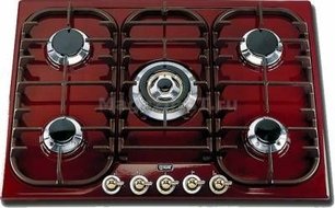 Варочная панель Илве H70CV Burgundy фото Варочная панель Ilve H70CV Burgundy фото