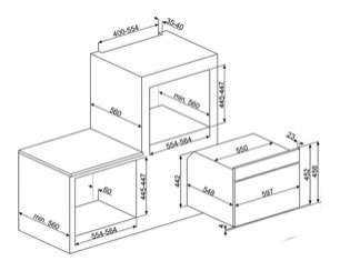 Микроволновая печь Смег SF4800MA фото 2 Микроволновая печь Smeg SF4800MA фото 2