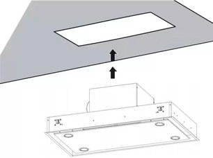 Встраиваемая вытяжка Смег KSCB90XE фото 3 Встраиваемая вытяжка Smeg KSCB90XE фото 3