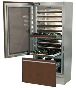 Винный шкаф Фиаба I8991TWT3 (glass) фото Винный шкаф Fhiaba I8991TWT3 (glass) фото