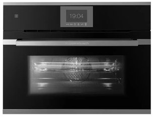 Компактный духовой шкаф с микроволнами Kuppersbusch CBM 6550.0 S3 Silver Chrome фото