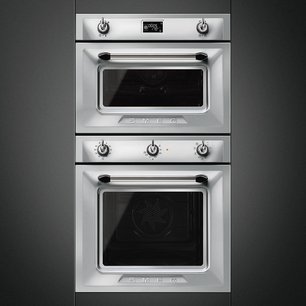 Духовой шкаф комбинированный с микроволновой печью Смег SF4920MCX1 фото 2 Духовой шкаф комбинированный с микроволновой печью Smeg SF4920MCX1 фото 2