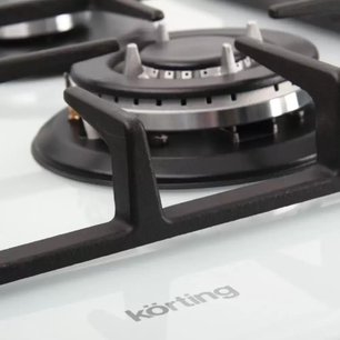 Газовая стеклянная варочная панель Korting HGG 635 CTW фото 4