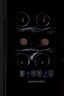 Винный шкаф Дунавокс DAFT-12.33DC фото 4 Винный шкаф Dunavox DAFT-12.33DC фото 4