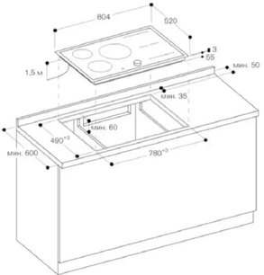 Индукционная варочная панель Гаггенау CI283112 фото 2 Индукционная варочная панель Gaggenau CI283112 фото 2
