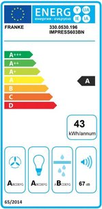 Вытяжка Франке IMPRESS 603 BN фото 3 Вытяжка Franke IMPRESS 603 BN фото 3