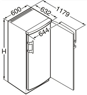 Морозильник Либхер G 2433 Comfort SuperFrost фото 4 Морозильник Liebherr G 2433 Comfort SuperFrost фото 4